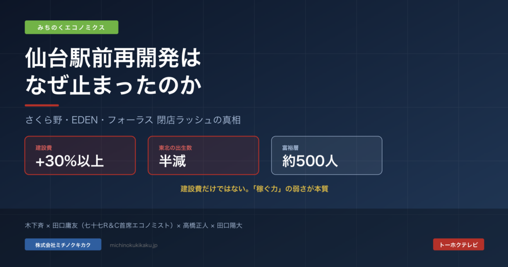 仙台駅前 再開発