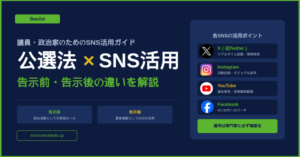 Banzai公選法SNS