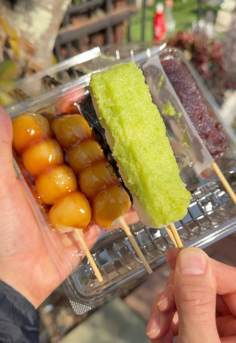 米澤屋のみたらし・磯辺・ずんだのだんご