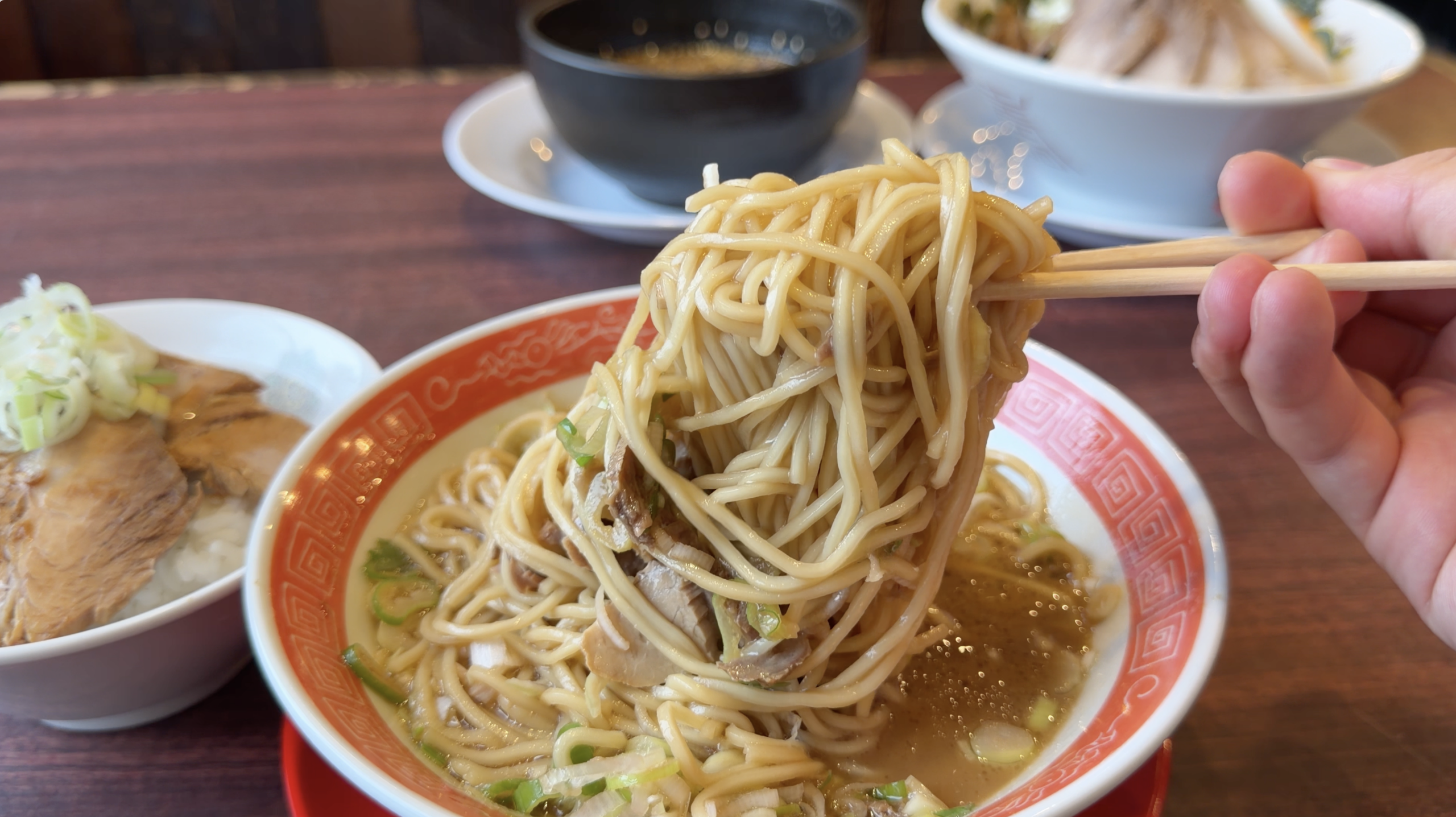 ラーメン大将の無限替え玉