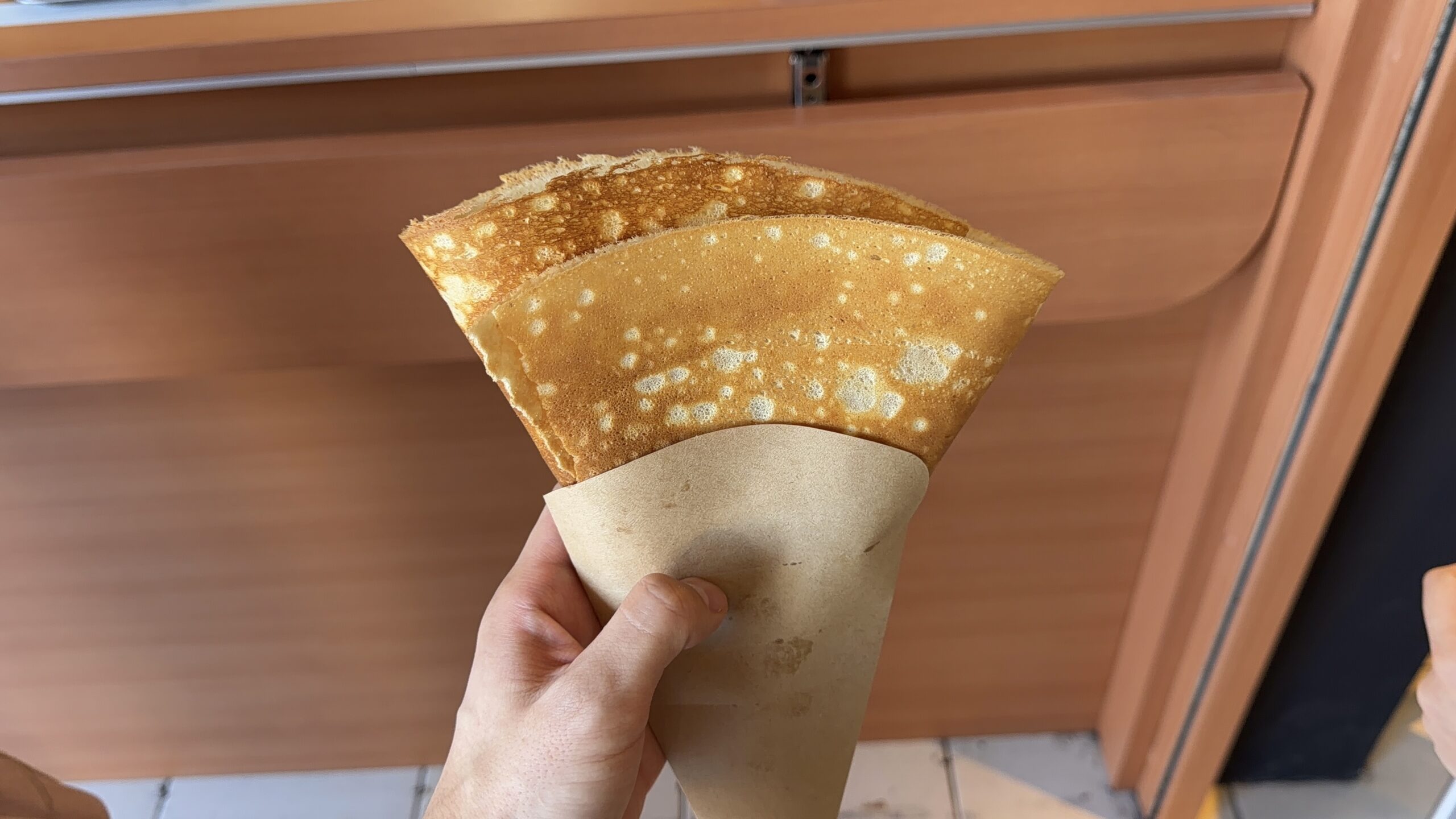 クレープに愛をこめてのシュガーバター